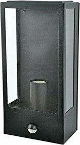 Aca Lighting Garden Wall kültéri fali lámpa CELIA1WBKPIR