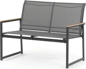 Kerti bútor garnitúra, hálós kivitel, szürke, AZS-S1212 GREY