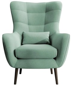 Fotel lábtartóval Veneza VZ1  (menta + fekete). Akció -15%. 1098943