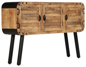 tömör mangófa tálalószekrény 120 x 30 x 76 cm