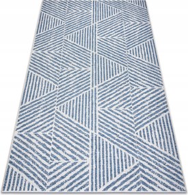 Juta Lapos Szövésű Szőnyeg 160x230 kék #B1395