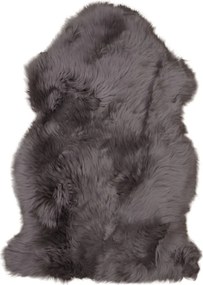 Lambskin báránybőr szőnyeg, 50x85 cm, Barna