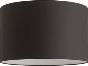 RENDL RON 55/30 lámpabúra Polycotton fekete/fehér PVC max. 23W