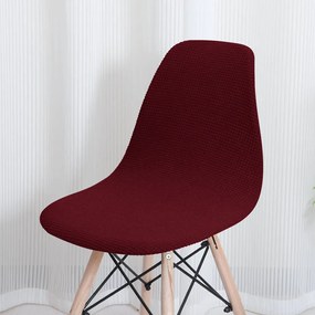 Kagylószék Huzat (vízlepergető, bordó)