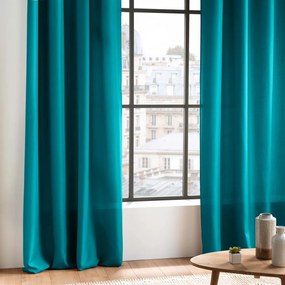 Kék függöny 140x260 cm Essentiel – douceur d'intérieur