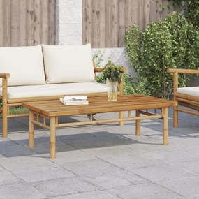 Bambusz dohányzóasztal 110 x 55 x 35 cm
