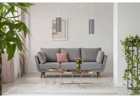 Csillár zsinóron ZIK 2xE27/40W/230V pók szürke