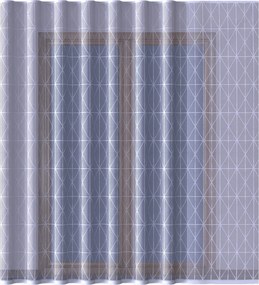 Mg Függöny jacquard 34692H Fehér 250x250 kész Bt M