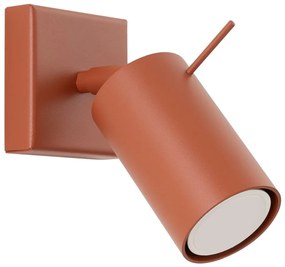 Téglavörös spotlámpa 8x16 cm Etna – Sollux