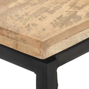 tömör mangófa tálalóasztal 110 x 35 x 75 cm