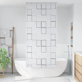 Kockamintás zuhanyroló 120 x 240 cm