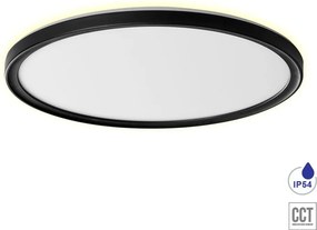 PREZENT 27314 CORDIA II. Kerek Mennyezeti Lámpa Fehér, Fekete LED IP20
