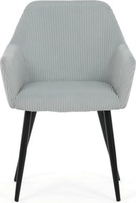 Étkezőszék kék kordbársony kárpittal – DCH-V4009 BLUE6