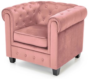 Zondo Relax fotel Elma (rózsaszín + fekete). 1039521