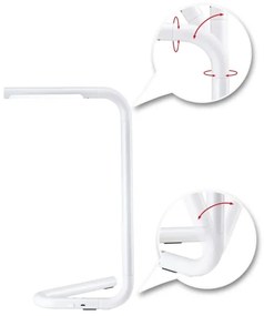 Paulmann 95423 - LED/4,5W Dimmelhető érintős asztali lámpa FLEXLINK 5V/USB fehér