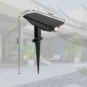 Globo 36021 - LED Szolár lámpa 2in1 LED/1W/3V IP44