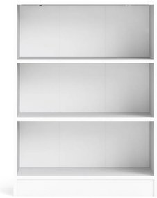 Basic fehér könyvespolc, 79 x 107 cm - Tvilum