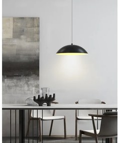 Wofi 6001-104 - LED Dimmelhető csillár zsinóron ROSCOFF LED/19W/230V fekete/arany