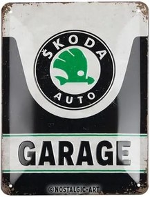 Fém tábla Škoda - Garage