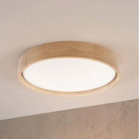 Brilagi - LED mennyezeti lámpatest MANAROLA PLAIN LED/24W/230V 3000K átm. 41 cm tölgy