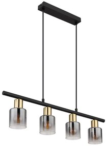 Globo 54310-4H - Csillár zsinóron HOLLSY 4xE14/25W/230V