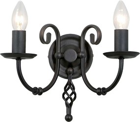 Elstead klasszikus fali lámpa artisan fekete elsart2-black