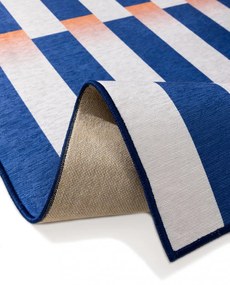 Síkszövött szőnyeg Rory Blue 160x230 cm