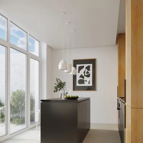 Sollux SL.1250 - Csillár zsinóron GOBI 1xE27/15W/230V kerámia