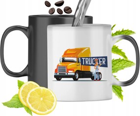 Mágikus Bögre Teherautóknak Színváltós, fényképes nyomattal