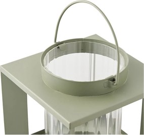 Fém-üveg lámpás (magasság 20,5 cm) Lohals – House Nordic