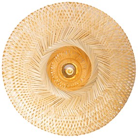 Okos mennyezeti lámpa bambusz 50 cm Wifi G95-tel - Ostrava