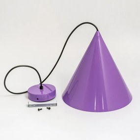 ETNA II kábelen lógó függőlámpa 1xE27/15W/230V átm. 18,5 cm lila