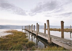 Fotótapéta régi híd tó fotótapéta 312 x 219