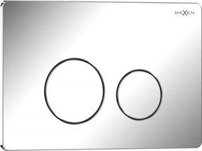 Mexen Tex 06 öblítőgomb rozsdamentes acél, fényes króm - 6106-03