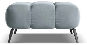 Világoskék bársony lábtartó Nalu – Makamii