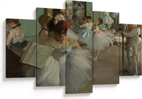 Kép - Edgar Degas, The Dance Class, reprodukciók (150x105 cm)