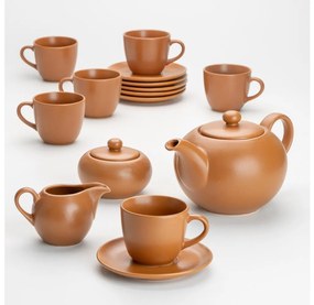 Výrobce po 1 ks Kerámia tea készlet Jumbo barna KK03066