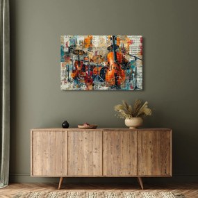 Kép - Hangszerek (90x60 cm)