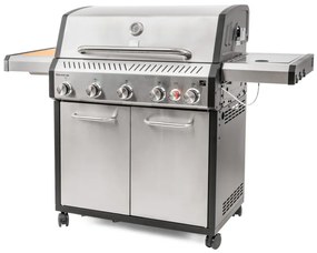 G21 Nebraska BBQ Premium Line gázgrill, 6 égőfejjel + ajándék reduktor