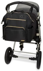Skip Hop - MAINFRAME pelenkázó hátizsák babakocsihoz, fekete
