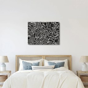 Kép - Fémes absztrakció (70x50 cm)