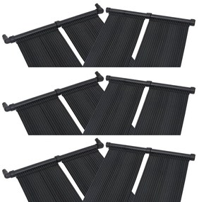 6 db napelemes medencefűtő panel 80 x 310 cm