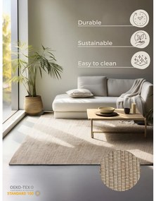 Bézs szőnyeg 160x230 cm Handloom – Hanse Home