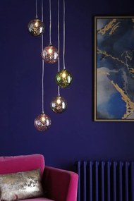 Dar Lighting modern függeszték federico csiszolt króm darfed0550-mix