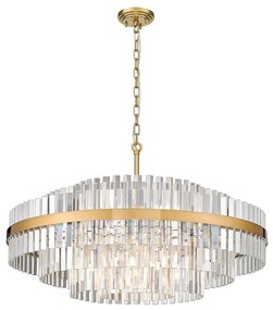 Zuma Line P0567-16A-2GAC - Csillár láncon CONSTANTINOPLE 16xG9/28W/230V arany