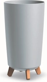 Lábtartó kaspó világosszürke Gracia Tubus Slim DGTL240-443U