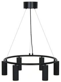 Nordlux - VICO kábeles csillár 6xGU10/5W/230V fekete