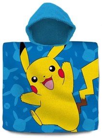 Pokémon Blue strand törölköző poncsó 60x120 cm