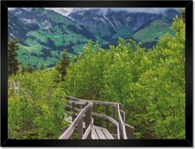 Poszterek keretben 40x30 Híd Építészet Tájkép