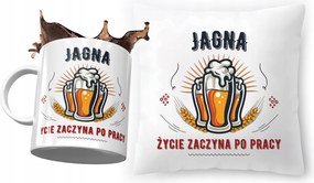 Bárány párna ajándék bögre szett fényképes nyomtatással